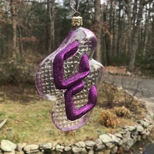 Christborn Glass Flipflop Christmas Ornament